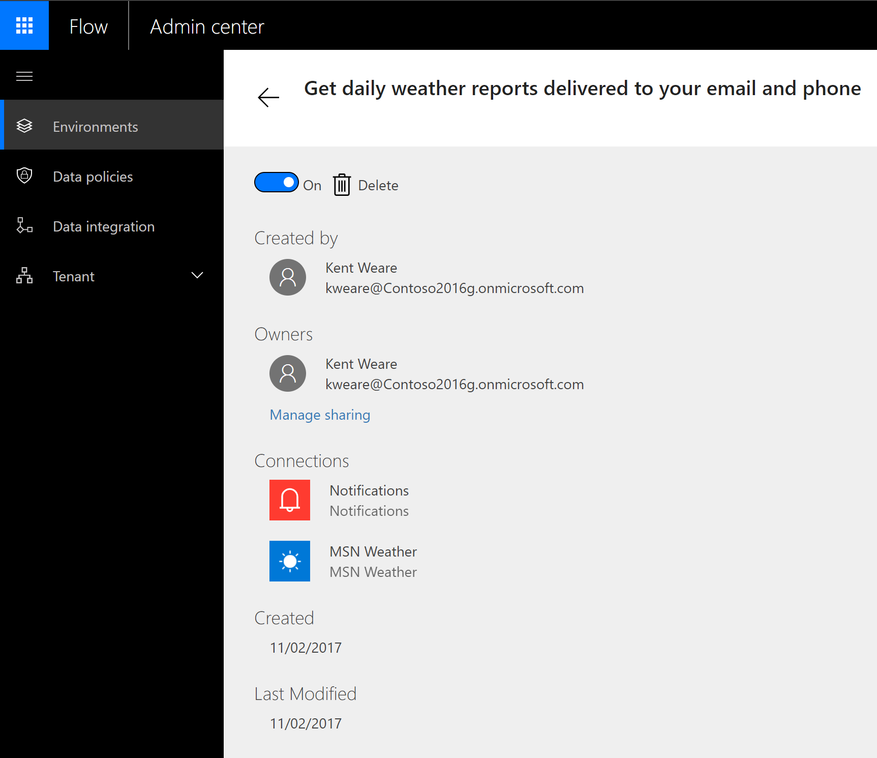 Microsoft Flow audit events now available in Office 365 Security & Compliance Center